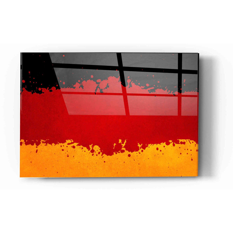 "Germany" Acrylic Glass Wall Art, 12" H x 16" W x 0.12" D