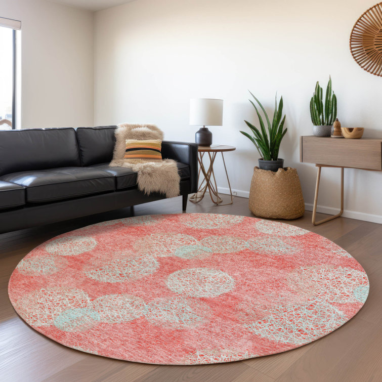 Chayden Washable Geometric Indoor / Outdoor Rug