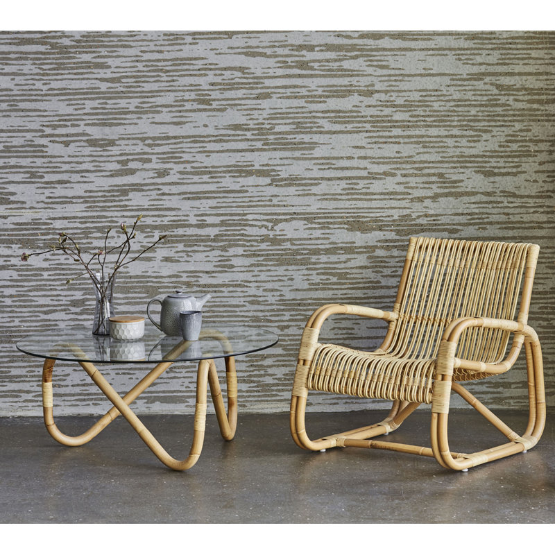 Curve Armchair, Natural