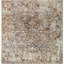 Dmoni Floral Area Rug in Rust-2115609829