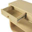 Console moderne avec 3 tiroirs à fermeture en douceur et base en bois massif-1655154125