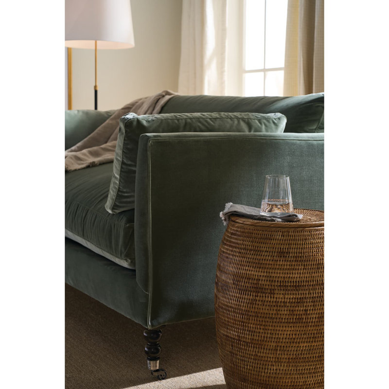 Madeline Sofa, Brown, Brown, 34"H x 90"W x 40"D