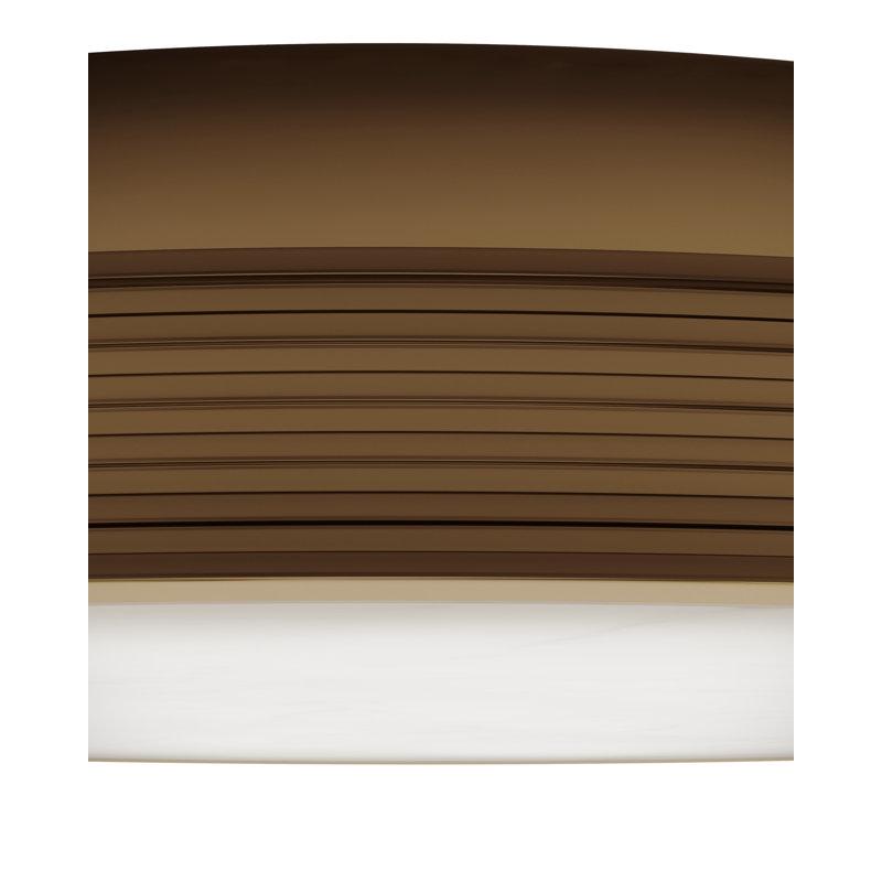 Aydan 1 - Light LED Flush Mount, 2.5" H x 15.75" W x 15.75" D, Antique Nickel, 21 W
