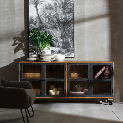 Kull 160cm Solid Wood Sideboard