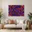 Art mural op mauve 6-1023834402