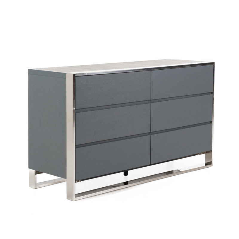 Jolene 65'' W 6 - Drawer Dresser