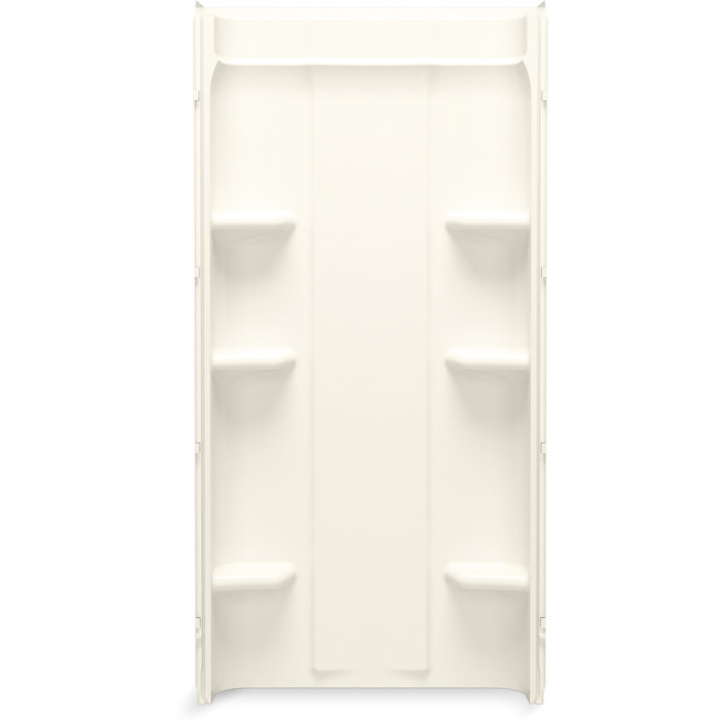 Medley W 34'' D H Vikrell Wall, Beige, 72.76" H x 36" W x 34" D