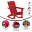 Collis Plastic / Acrylic Rocking Chair-88857868