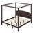 Canopy Platform Bed With Headboard-1332459163