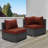 Delain Hokku Designs 20 - Piece Outdoor 4'' Cushion Cover-1280087841