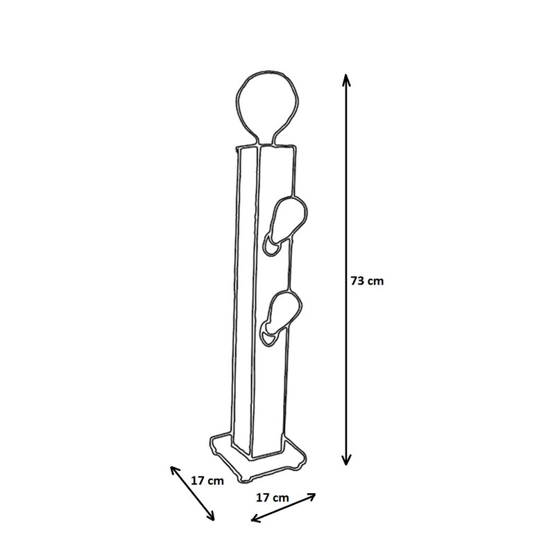 28.74'' Walnut Tree Floor Lamp