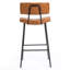 Ensemble de 2 tabourets de bar Palgrave avec pieds en métal noir-2086312950-2086312955