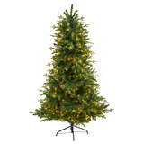 Lighted Artificial Christmas Tree