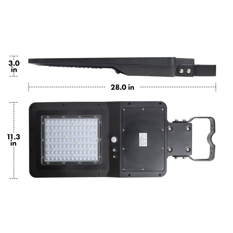Wagan Outdoor LED Motion Sensor Flood Light with Solar Panels