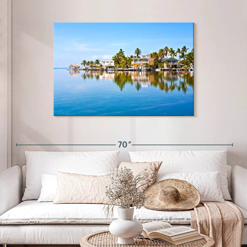 Gillard Key West Seaside Town, 30" H x 45" W