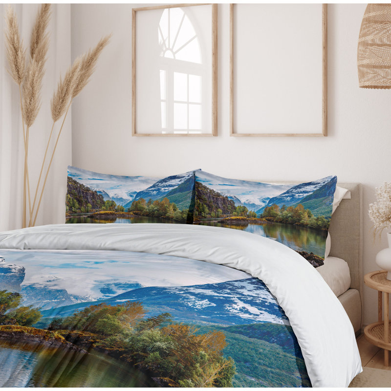 Nature Modern & Contemporary Polyester Duvet Cover, King
