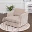 Fauteuil d'appoint en velours Alameda-118661468