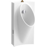 Steward Hybrid High-Efficiency Urinal with 3/4" Top Spud