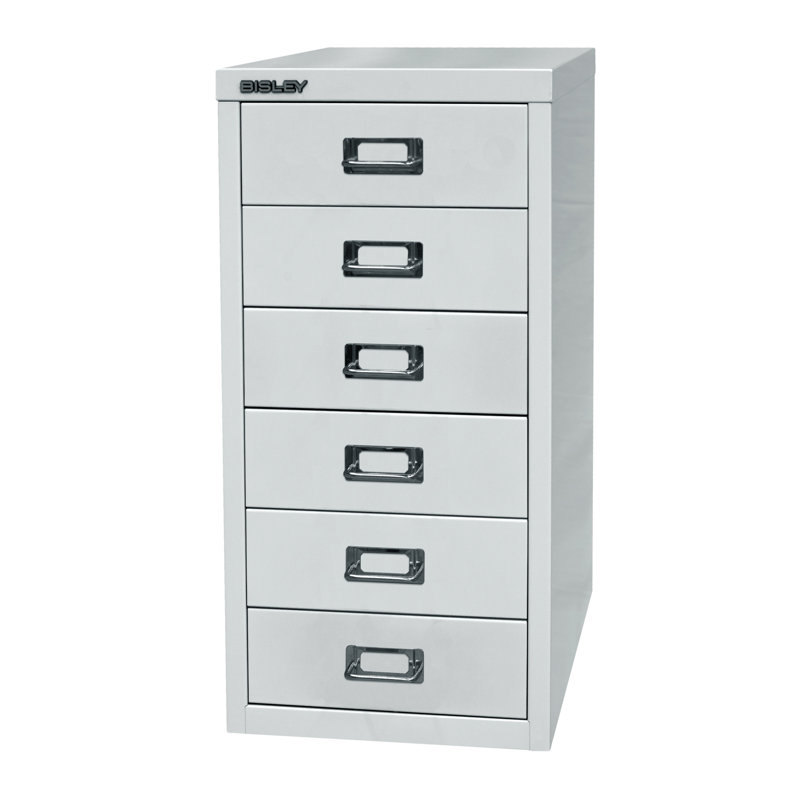 29er 27.9cm Wide 6 -Drawer File Cabinet, Light grey