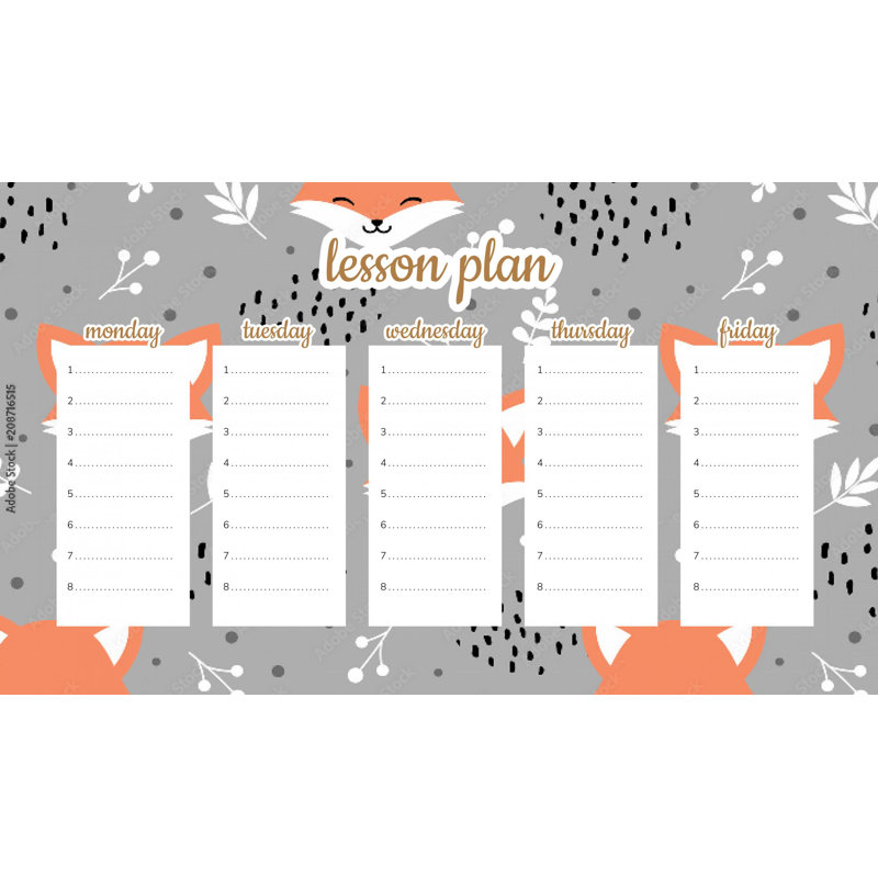 Magnetic Lesson Plan Joyful Fox