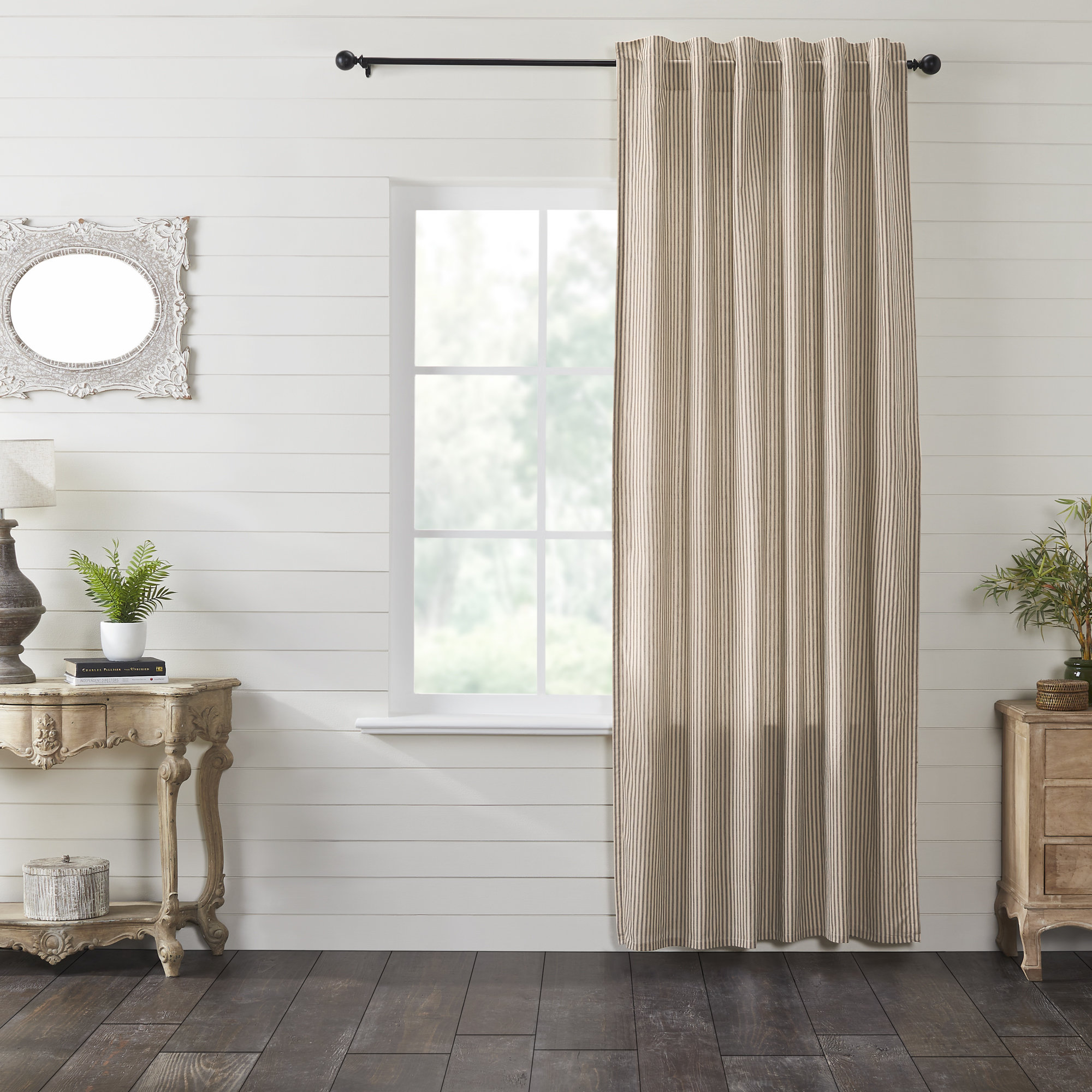 Rosalind Wheeler Ayres 100% Cotton Room Darkening Curtain Panel