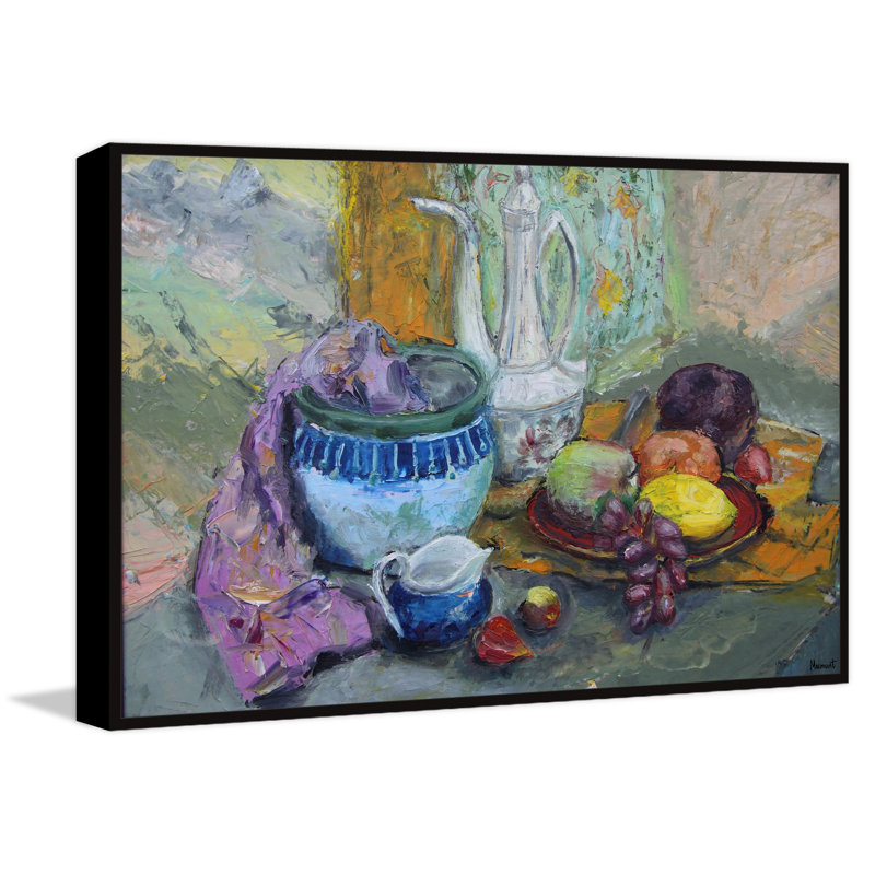 Good Food - Painting on Canvas, 101cm H x 152cm W x 3.81cm D