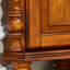 Armoire de coin multifonctionnelle en bois massif-1878159784