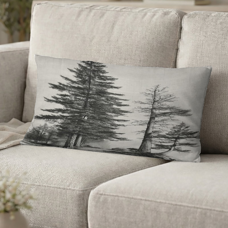 Coussin Pine, H 12 po x l 20 po