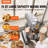 VEVOR 15 Quarts Stand Mixer Beater Mixer Accessory