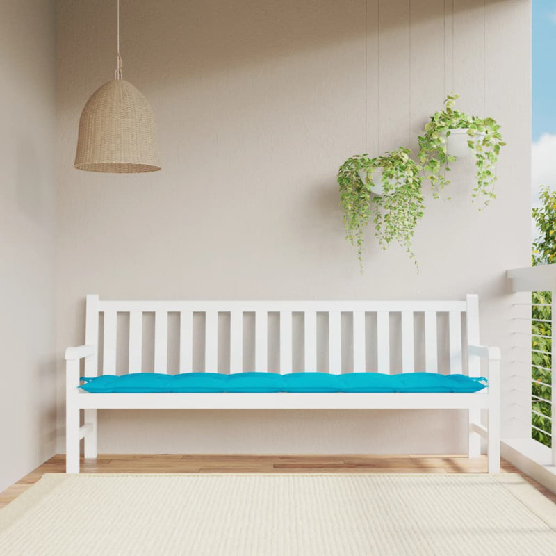 Coussin de banc de jardin Latitude Run®, L 78,7 po x P 19,7 po