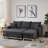 Woven Reversible Sleeper Sectional Sofa With Storage Chaise-141246612