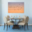 Peaceful Doves Golden Hour Colorful Peaceful Tranquil Bird Nature Sunset Wall Art Print 1 Piece Wrapped Canvas Wall Art-1707891599