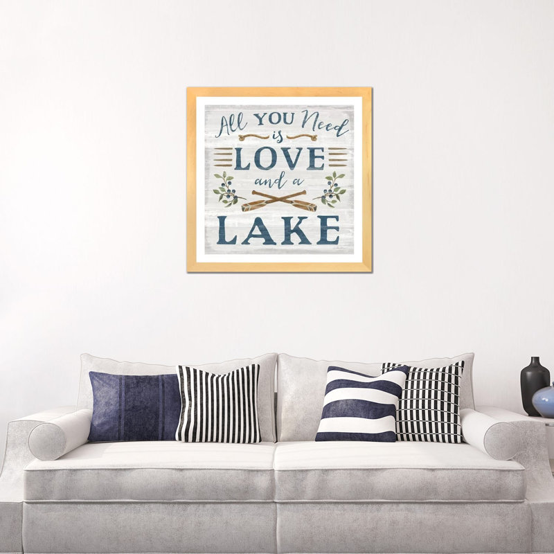 «Lakeside Retreat VI» par Silvia Vassileva - reproduction d'art, Blanc, H 24 po x l 24 po x p 1 po, Natural Wood Paper