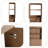 Bellmead 48"W Wall-Mounted Bathroom Cabinet-1585355965