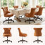 Chaise de bureau pivotante Asyra-338943148