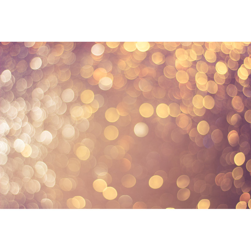 Abstract Golden Light - Wrapped Canvas Print, 30cm H x 46cm W x 3.8cm D
