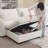 Modular Couch with Storage Ottoman-1835208310