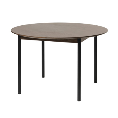Juris Round Metal Base Dining Table