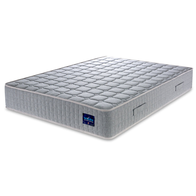 Grey Knit Pocket Mattress, Medium-Firm, Kingsize (5')