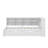 Wooden Twin Size Daybed With Integrated Twin Trundle Bed, Daybed With Storage Shelf And USB Charging Ports-1535331201-1535331203