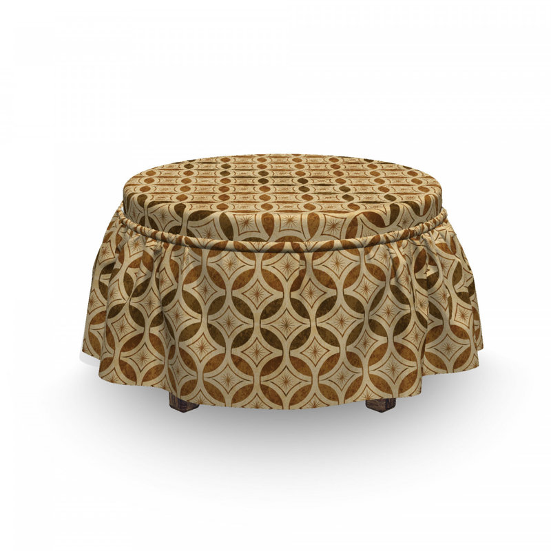 Housse pour repose-pieds celtique cercles