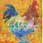 « freeman the coq », reproduction d’art sur bois