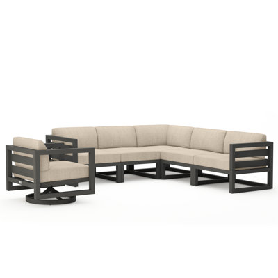 Avion 6 Piece Sectional Set With Swivel