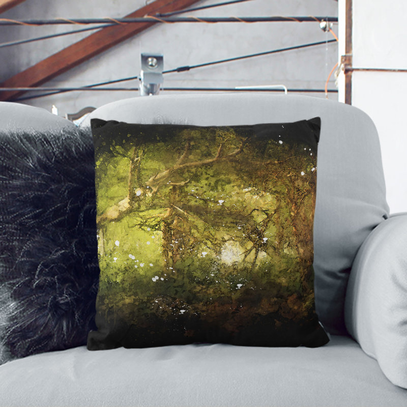 Square Throw Cushion, Stone, 55cm H x 55cm W x 20cm D