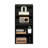 Furinno Basic 4-Tier Open Shelf Bookcase, Bookshelf, Storage Organizer, 7 x 17 x 35-115307582