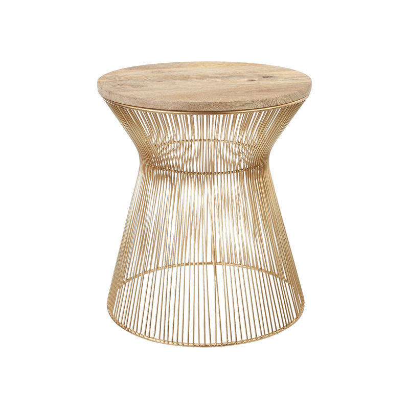 Tortola Metal Accent Stool