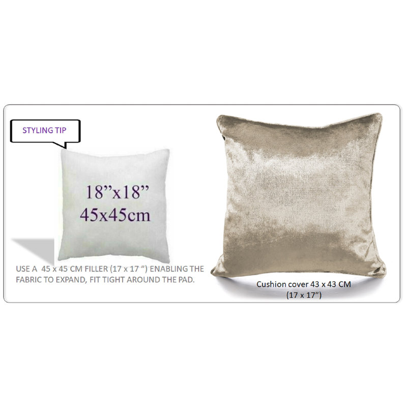 Aspinwall Square Cushion Cover, Beige