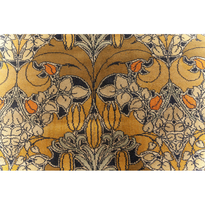 Tapis à motif rétro William Morris