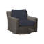 Rustic Swivel Patio Chair with Cushions-1008468419-1008468431-1006087817