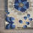 Ciann Floral Blue/Gray Indoor/Outdoor Area Rug-1915091287